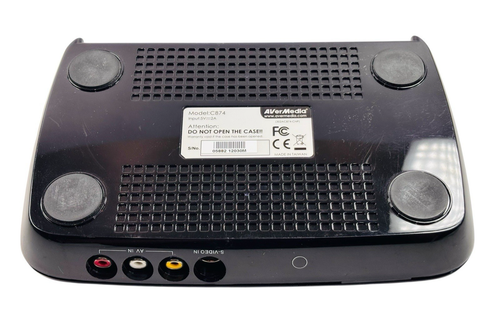 AVerMedia AverTV USB HD DVR TV PC Capture Hub C874 UNTESTED, POWERS ON - Picture 9 of 14