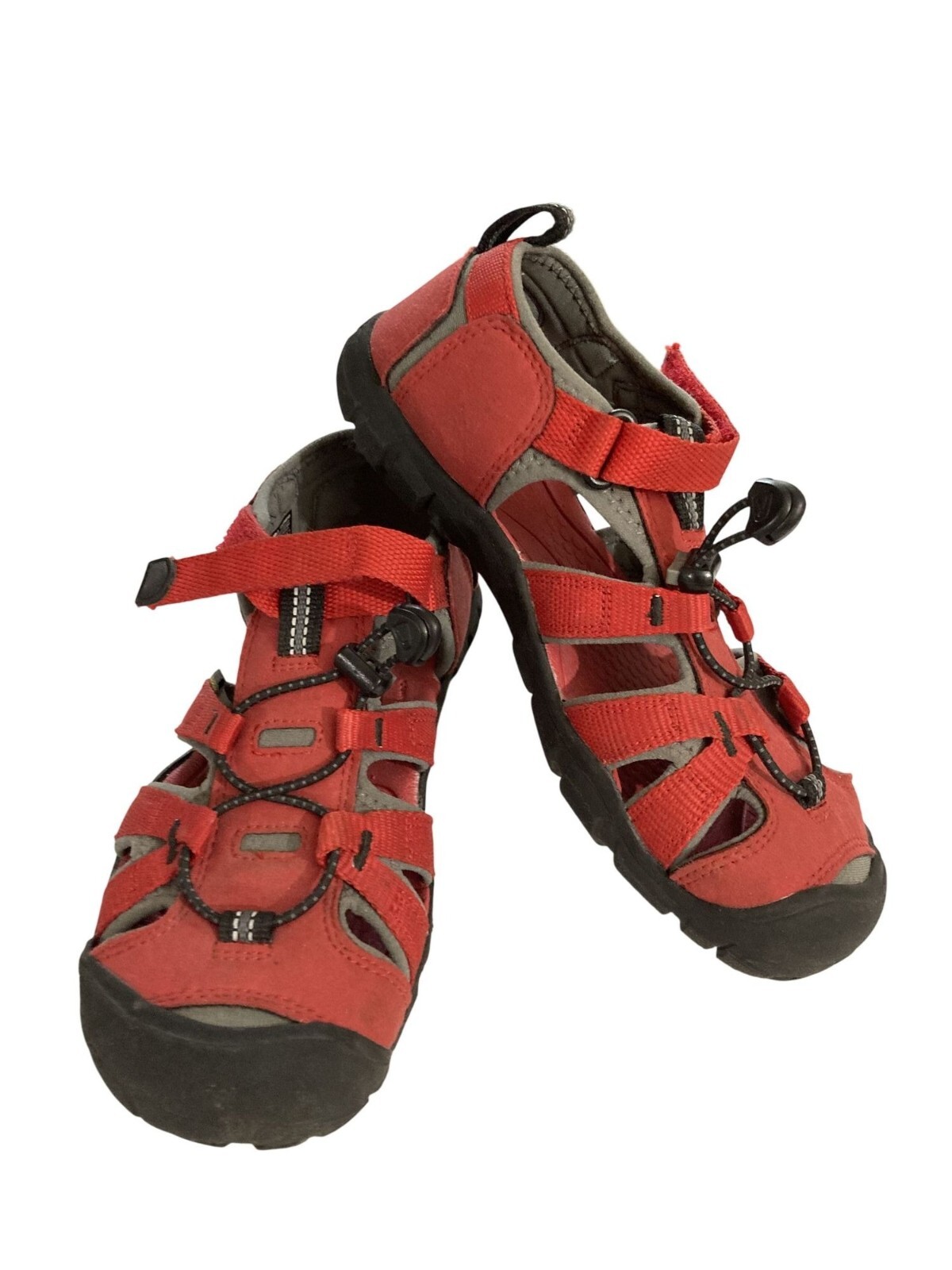 APL Scarpe sandali sportivi outdoor Keen Newport H2 bambino taglia 3 cinturini rossi