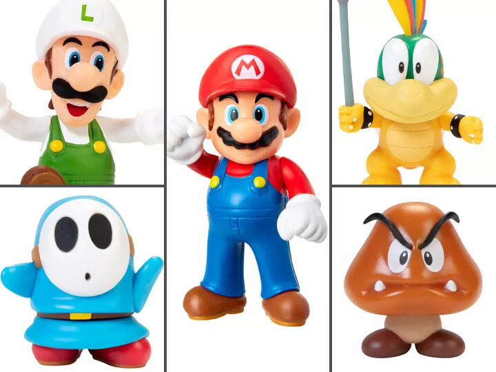 Jakks Pacific Super Mario Odyssey 5 Figure Set