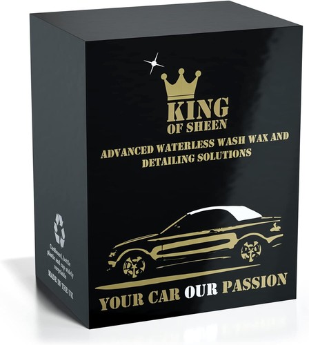 King of Sheen, Waterless Car Wash and Wax with Carnauba Wax and Nano Polymers a - Picture 2 of 5