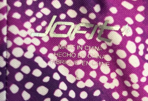 Jofit Mina Tennis Skort Größe Large lila Sprenkelmuster Pickleball Golftaschen - Bild 4 von 6