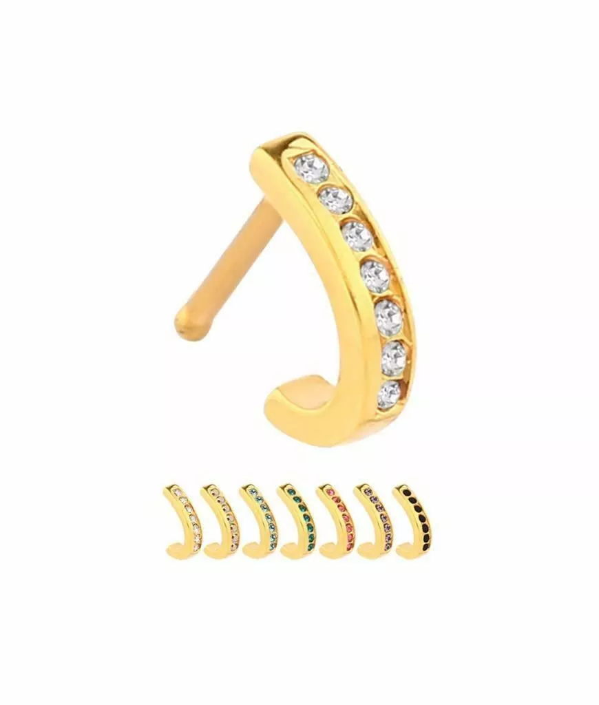 Nose hugger ring deals