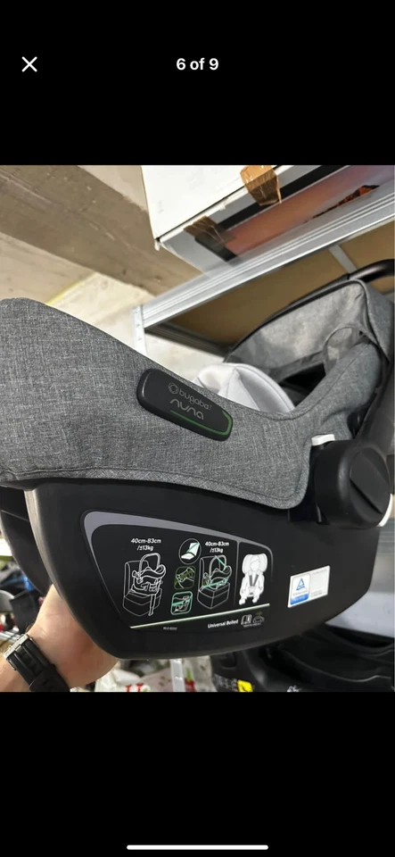 Bugaboo Turtle Air Nuna + Base Foto 4 de 4