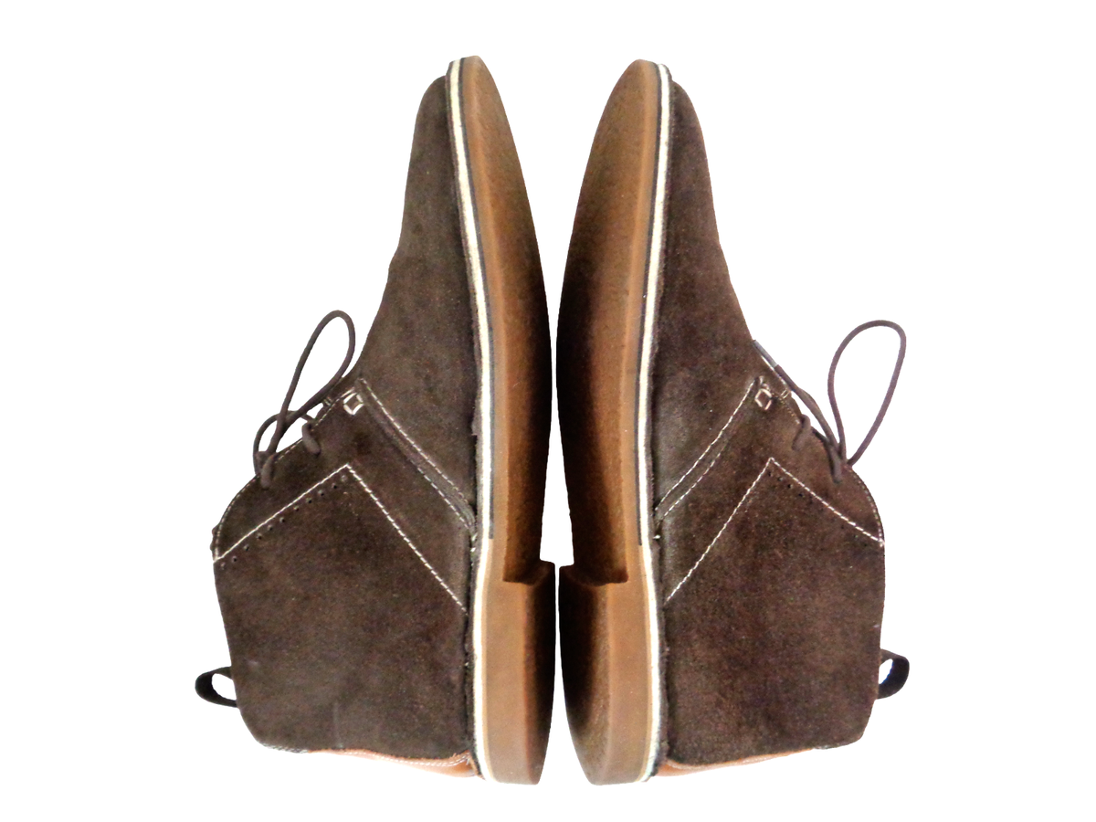 Steve Madden Syrio Distressed Brown Suede Leather Lace up Ankle Boots Size 13 Steve Madden Syrio Classic Tan Leather Ankle | Mercari main image 3