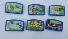 Lot of 6 LeapFrog Leapster LeapPad Explorer Learning Game Reading Cartridges