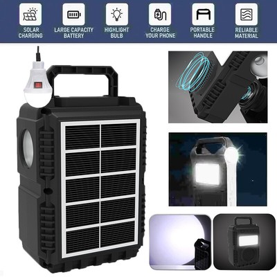 Portable Power Station Solar Generator Panel Power Bank Outlet Camping Car Home