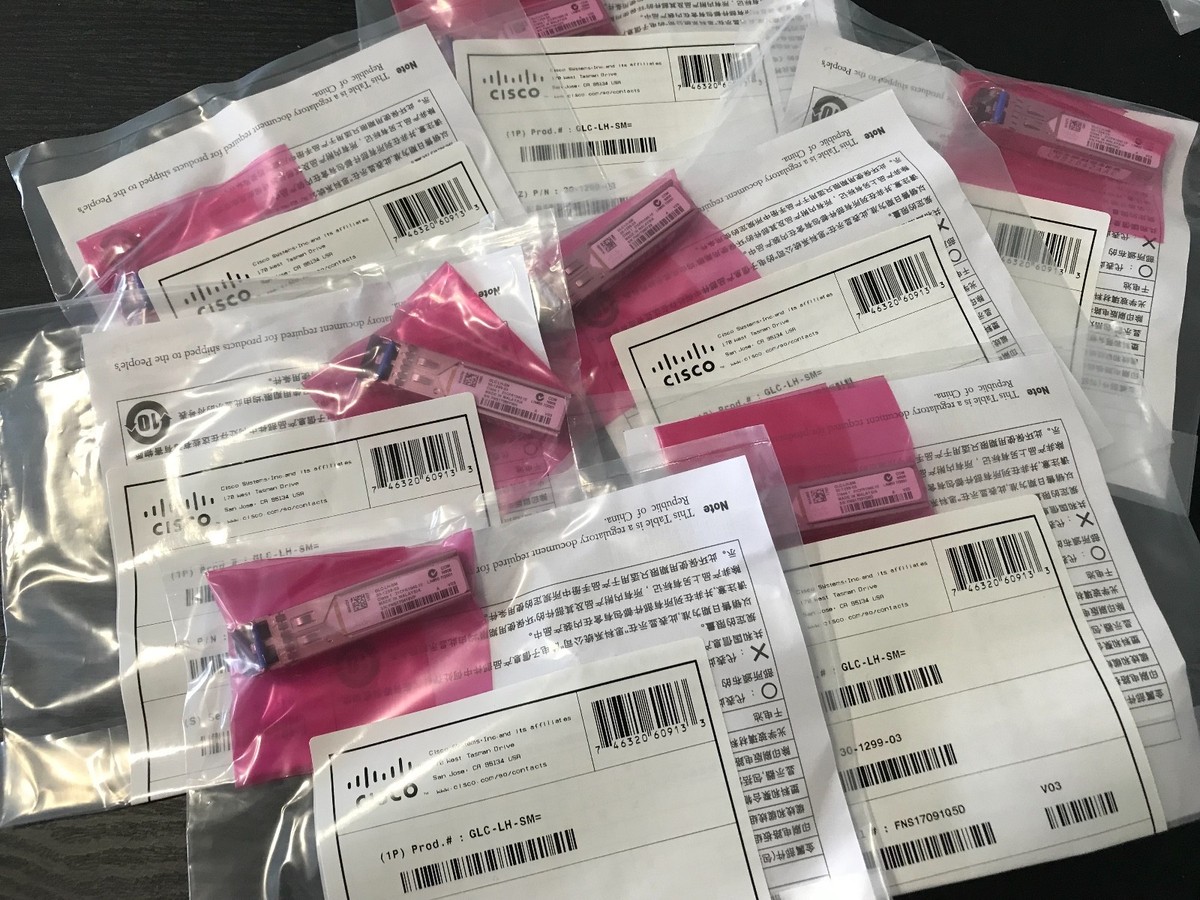 A Cisco GLC-LH-SM Transceiver Module ( Pack Of 5 Units ) Fast