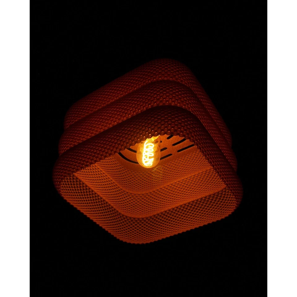 Pantalla de lámpara Lunfardo Clara | Decoración del hogar | Idea de regalo | Geométrica | Colgante Foto 2 de 4