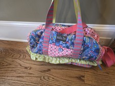 Euc Matilda Jane Large Duffle Bag Rare