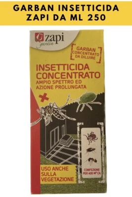 Zapi Insetticida Concentrato Multinsetto Garban Da Ml 250 ( Uso Anche Sul Verde)