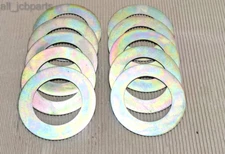 JCB EXCAVATOR BUCKET PIN SHIMS SPACER WASHER 135 MM X80 MM X 2 MM SET OF 10 PC