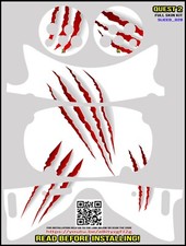 Sliced 028 full wrap Skin kit that fits the Oculus Quest 2 with controller skins