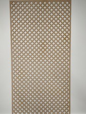 Radiator Cabinet Decor. Screening Perforated 4mm thick MDF lasercut KZ2 Pattern