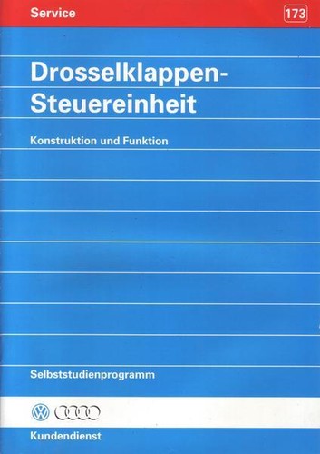 Service Nr. 173 01.1995 Drosselklappen-Steuereinheit