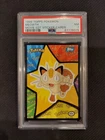 PSA 7 Meowth Sticker Card Topps Pokemon Movie Edition