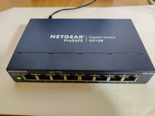 Netgear ProSafe GS108 V4 8-Port Gigabit Switch with PSU