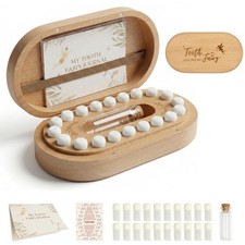 Tooth Fairy Tooth Holder, Baby Keepsake Box, tooth fairy gifts, baby teeth ke...