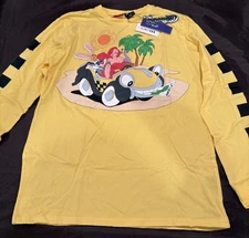 Disney Who Framed Roger Rabbit Long Sleeve Medium Shirt Box Lunch Cakeworthy NEW