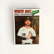 2026 Topps Heritage Mike Tauchman Chrome Parallel #90 Chicago White Sox🔥⚾️