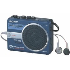 SONY Walkman WM-GX202 Cassette Radio OK FM/AM Used Japan Tested