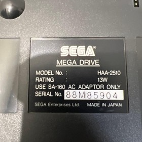 SEGA Mega Drive HAA-2510 & Mega CD2 HAA-2912 set Japan
