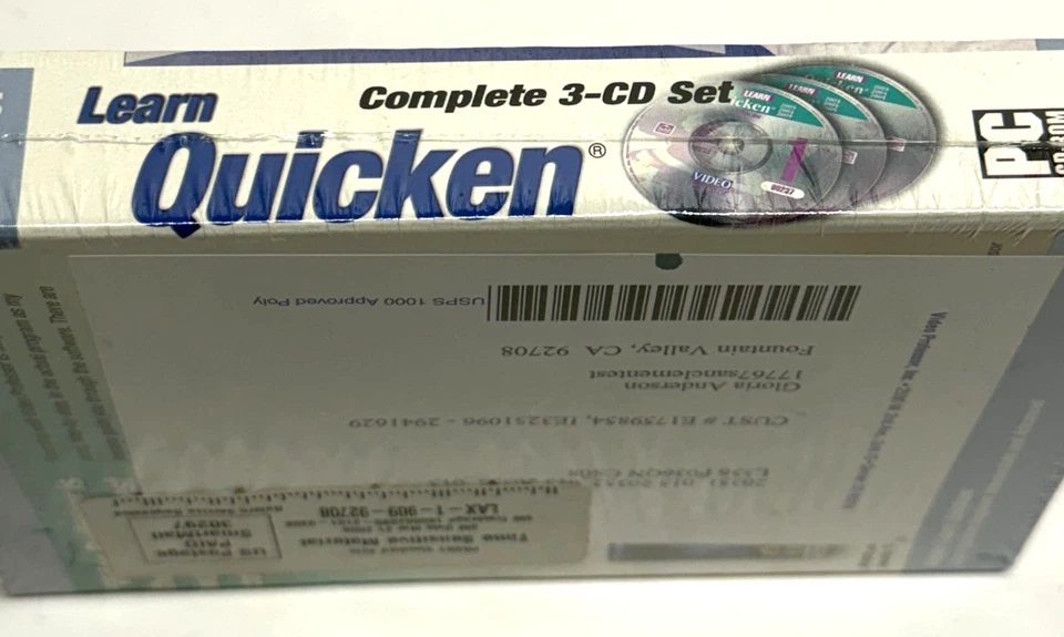Vintage FACTORY SEALED Video Professor Learn Quicken PC Software - Image 4 of 4