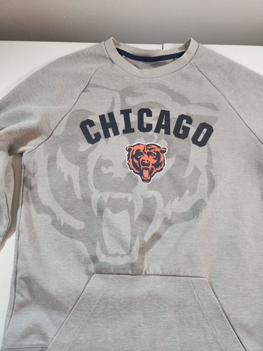 Chicago Bears NFL Football Grey Crew Neck Sz S Sweatshirt - Picture 3 of 5
