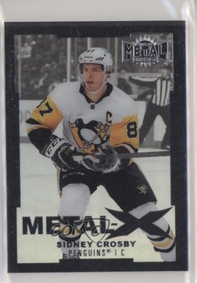2021 Skybox Metal Universe Metal-X Level 4 Achievement /499 Sidney Crosby 0gn4