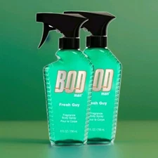 💨 BOD Man Fresh Guy 8oz Body Spray – 2 PACK – Parfums de Coeur – NEW