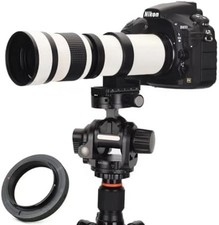 420  800mm Telephoto Zoom Lens MF for Canon EOS Rebel T8i T7i T7 T6 T5 T4i T3i
