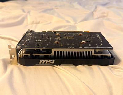 MSI GeForce GTX 1650 4GB GDDR6 Dual Fan PCIe x16 HDMI DP DVI-D