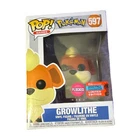 Funko Pop! Vinyl: Pop! Games Pokémon Growlithe Flocked Funko Exclusive #597