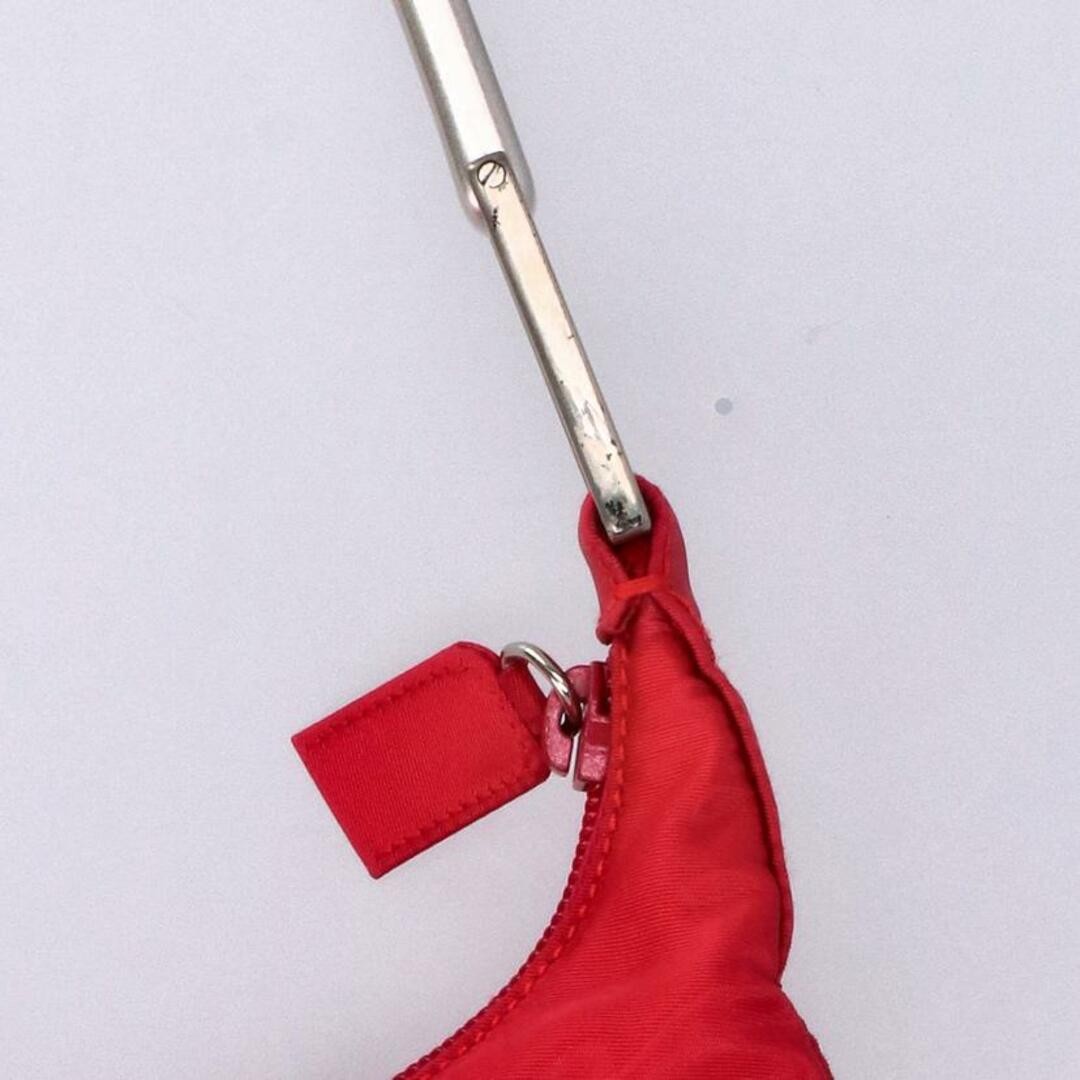 PRADA Nylon One Shoulder Bag Red 135 AB Rank 18 Used thumbnail 6