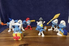 2011 McDonald's Happy Meal Smurfs Set of 8