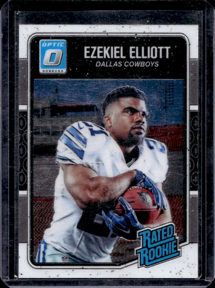 2016 Donruss Optic Ezekiel Elliott Rookie RC #168 Cowboys