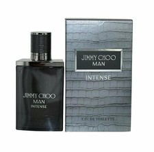 JIMMY CHOO MAN INTENSE 1.7 OZ EAU DE TOILETTE SPRAY NEW MENS COLOGNE BENT BOX