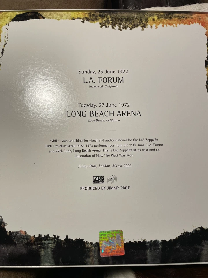 Led Zeppelin - How The West Was Won [2018 Reissue] [LP] Vinyl Box set Foto 2 de 2