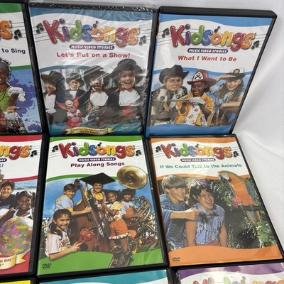 キッズ・ファミリー Songs and Stories DVD 8-14 Kidsongs Music Video Stories DVD Lot of 17 Circus, Trucks, Silly
