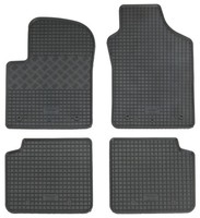 Gummi FußMatten FüR Ford KA MK2 RU8 2008-2016 Passform Gummimatten Matten 4-Tlg