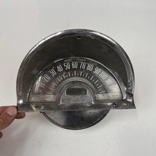 1955 - 1956 Pontiac Speedometer Odometer Untested Bazel Chrome