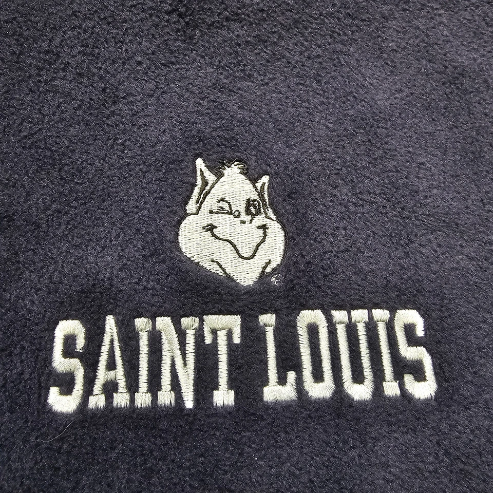 St. Louis Billikens 1/4 Zip Pullover Fleece Jacket Champs Sports Men's XL - Image 2 of 4