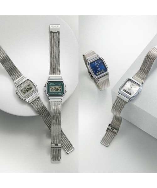 CASIO CLASSIC Series A158WEM-3JF Stainless Band Digital Unisex