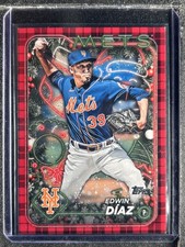 Diaz, Edwin - 2024 Topps Holiday Mega Box - Plaid