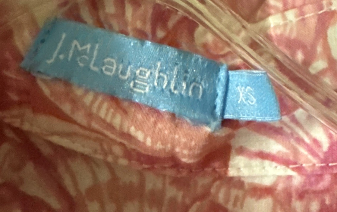 J.McLaughlin Seashell Long Sleeve Button Down Shi… - image 2