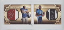 2009 Upper Deck Exquisite Collection 74/99 Kenny Britt Hakeem Nicks Auto a9o