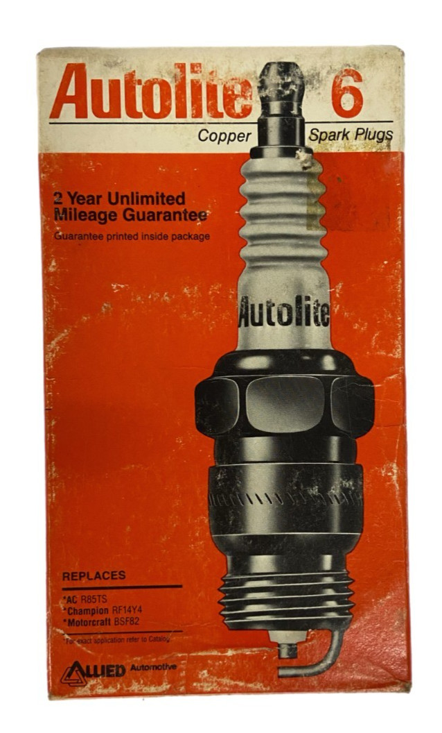 Autolite Copper Spark Plugs 746 Pack of 6