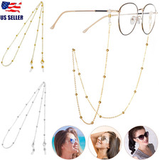 4 Eyeglass Holders around Neck Eyeglass Chain for Women Stylish Beaded Glasse