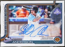 2025 Topps Pro Debut - Base Autographs #PD-68 Ethan Anderson Baseball NM