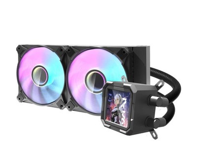 DarkFlash DV240S 2x120mm AIO CPU Liquid Cooler Intel & AMD