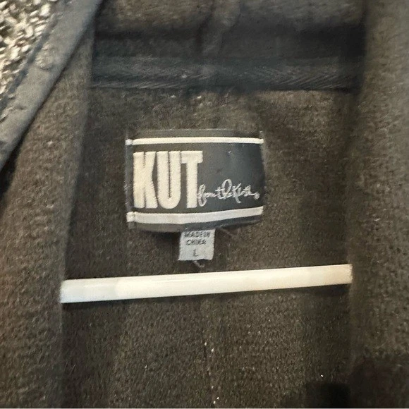 Chaqueta de Moto Kut from the Kloth Negra Talla Grande Foto 3 de 4